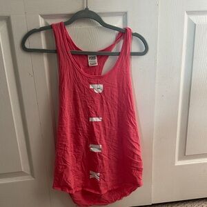 PINK Victoria's Secret Bright Pink Tank Top